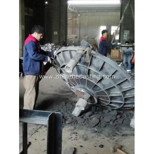 Resin Sand Casting Aluminum metal wheel